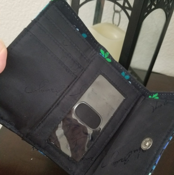 Vera Bradley Midnight Blues trifold wallet - Picture 5 of 6